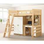 【唯熙傢俱】赫比原木色2.7尺衣櫃, , large