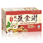 【京工】 臘八蔬食粥 32 g*24包/盒 即沖即飲 沖泡粥 常温 素食, , large