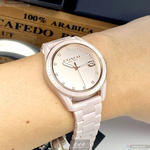 [星晴錶業]COACH手錶,36mm,CH00022粉色錶面粉色錶殼粉紅陶瓷錶帶款, , large