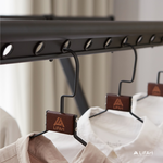 Aluminum Alloy X Shape Foldable Garment Dry Rack, , large