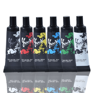 UV彩繪膠-30ml-六色套組
