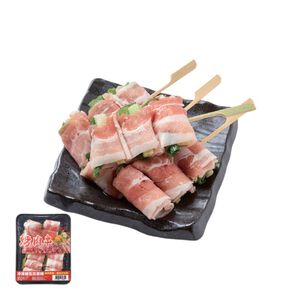 美淇食品冷凍台灣豬五花蔥捲250g,  美淇食品冷凍台灣豬五花蔥捲250g