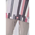 (2XL) sugar直線條紅色長袖上衣二手衣, , large