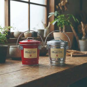 【this-this】日本渡邊金屬｜OBAKETSU 手工製多功能迷你桶 0.35L