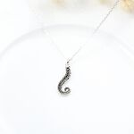 【Angel & Me】Octopus Tentacle s925 sterling silver necklace Valentine Day gift, , large
