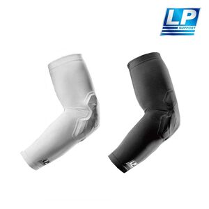 LP SUPPORT 強盾防撞護臂套 籃球臂套 護肘 透氣 雙層防撞 防滑條 單入裝 IM510【樂買網】