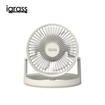 igrass 照明折疊兩用風扇-純潔白, , large