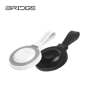 iBRIDGE 15W Magnetic Ring Holder Dual-Purpose Wireless Charger - White