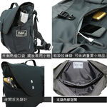 【Niche 樂奇】城市旅人跨肩包 超輕量 防水 可裝筆電 N-19304 搭配快拆磁扣配件包 2件組, , large