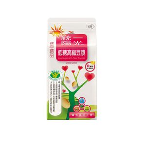 Low-Sugar  Hi-Fiber Soymilk