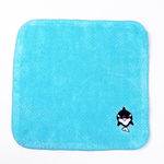 embroidered towel aquarium killer whale, , large