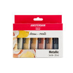 *需預訂 Royal Talens AMSTERDAM 壓克力20ML - 6色套組人物, , large