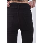 (S) ks fashion高腰緊身黑色長褲二手衣, , large