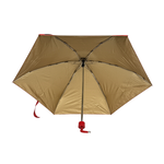 COACH CC Logo 滿版標誌環保材質迷你雨傘/棕色/亮紅色, , large