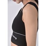 (S) 【安于晴Charlene私服】alexander Wang質感無袖黑色上衣二手衣, , large