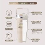 [eShoes] Cream Family × Banjiajia Ceramic Double Drink Cup Milk Tea Color, , large
