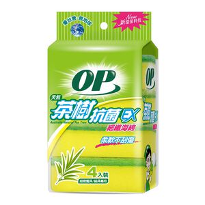 OP茶樹抗菌海綿菜瓜布