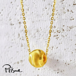 【Prisme Gold】黃金項鍊 貓眼金珠 鍊墜項鍊 (金重：約0.05錢±0.02), , large