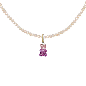 Gummy Bear Pearl Necklace