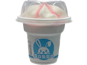 [達昕]雪白兔聖代-梅子
