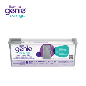 【倆寶貝精品館】加拿大Litter Genie EZ貓咪鎖便桶 專用易撕袋補充盒