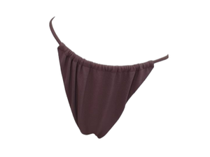 QXHEE.T. Made in Taiwan. Sexy high-waisted slim thongs with thin straps