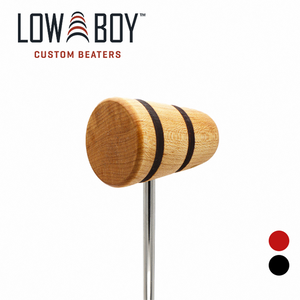 LOW BOY Standard 原木黑線 手工 大鼓鼓槌【敦煌樂器】