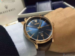 [星晴錶業]MASERATI手錶,42mm,R8851118001寶藍色錶面玫瑰金錶殼咖啡色真皮皮革錶帶款, , large