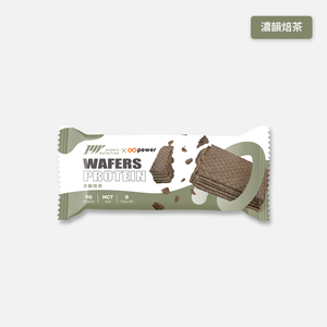 【滿額贈】〔果果能量〕蛋白威化餅-濃韻焙茶 30g/支