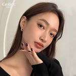 【Gulicc】古莉可 耳環 高級感簡約素圈耳環, , large