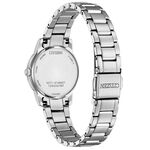 CITIZEN 星辰 冰河藍 光動能簡約女錶-27.5mm EW2318-73L, , large