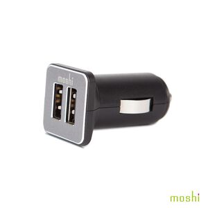 Moshi Car Charger Duo 車用雙端口充電器 USB 2.4A LED指示燈