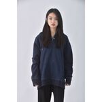(XL) tommy hilfiger質感連帽藍色長袖上衣二手衣, , large