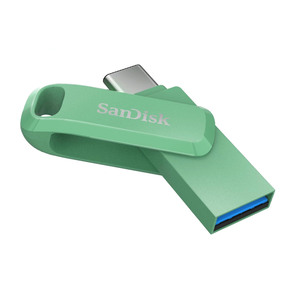 【SanDisk】Ultra GO 1TB 草本綠 TYPE-C USB 3.2 雙用 OTG 旋轉隨身碟 讀取速度 400MB/s