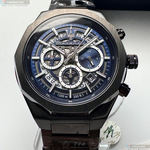 [星晴錶業]MASERATI手錶,46mm,R8873642012寶藍機械鏤空錶面黑錶殼深黑色精鋼錶帶款, , large