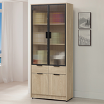 【Hampton 漢汀堡】凡可2.5尺四門中抽書櫃, , large