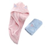 hair drying turban, , large