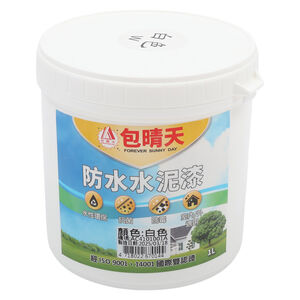 包晴天防水水泥漆1L-白色