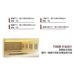 [Y HOUSE] Freely stackable three-compartment drawer storage box storage cabinet plastic storage box, , large