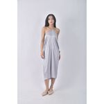 (S) 【安于晴Charlene私服】質感掛脖藍色洋裝二手衣, , large