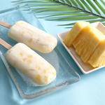 【半天水】鮮剖鳳梨椰奶雪糕4盒(70g*4支/盒〉免運, , large