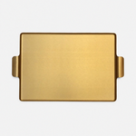 Kaymet-長方托盤-金-37x27.5cm, , large