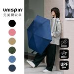 unispin 三秒瞬收 疾收傘 手開完美瞬收 記憶貼片 折疊傘 遮陽傘 陽傘 防潑水 摺疊傘 晴雨傘 快速出貨, 淺灰藍, large