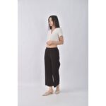 (S) corner shop高腰質感黑色長褲二手衣, , large