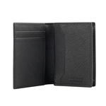 MONT BLANC Sartorial 匠心系列防刮牛皮對開卡片夾(黑色), , large