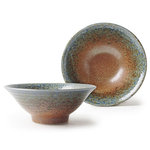 [豐名日本餐具] 5.8麵井 棕藍 / H5-58NW, , large