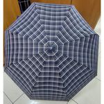 【周周生活】雨傘 現貨 自動傘 折疊傘 央帶格紋 大雨傘 大傘面 折疊雨傘 晴雨傘 遮陽傘 防潑水 抗UV 傘 快速出貨, , large