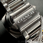 [星晴錶業]COACH手錶,46mm,CH00224寶藍色錶面寶藍錶殼銀色精鋼錶帶款, , large