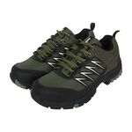 DIADORA迪亞多那 MIT防潑水登山 男運動鞋 男鞋 越野鞋 台灣製造 反光 透氣 保護後跟 高彈 止滑 軍綠 黑米, , large