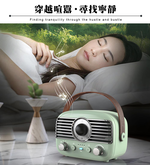 [HANLIN]-BTF1 復古風藍牙小音響 助眠機 絕美 時尚 懷舊 手提 無線音響 睡眠機 改善失眠 助眠 提升睡眠品質 舒曼波 除噪助眠 白噪音機, , large